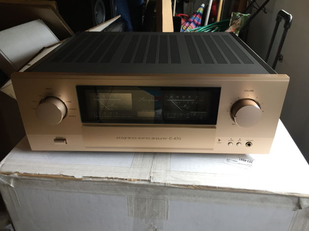 Accuphase E-470 integrated amp Mint customer trade-in
