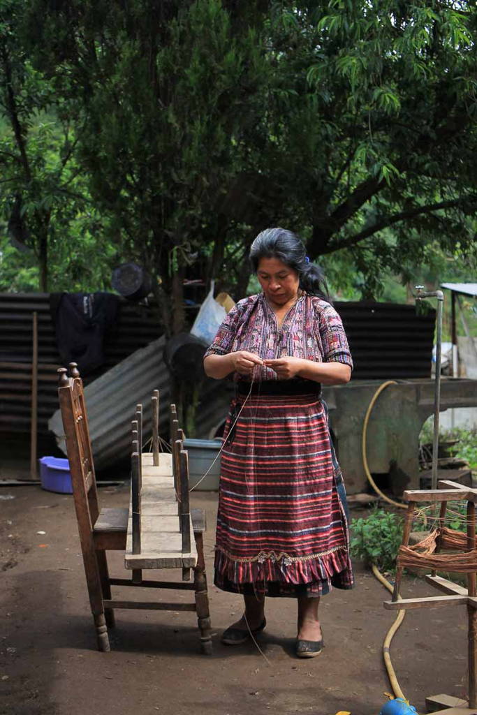 womens weaving coop in Guatemala