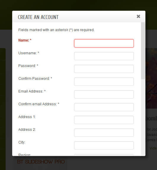 BT Social Login - вход на сайт через соц.сети в Joomla