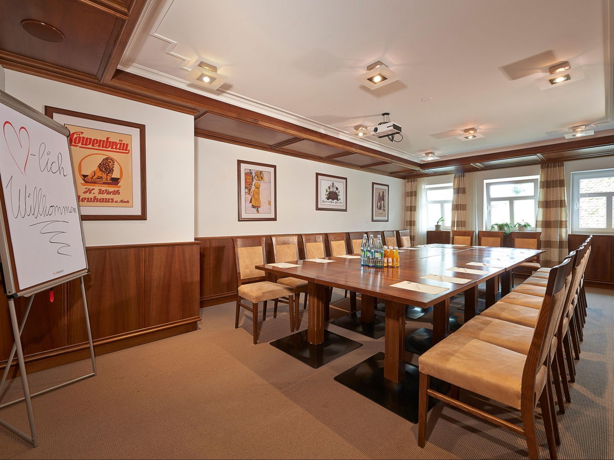 Tagungsraum im Hotel Zum Löwenbräu