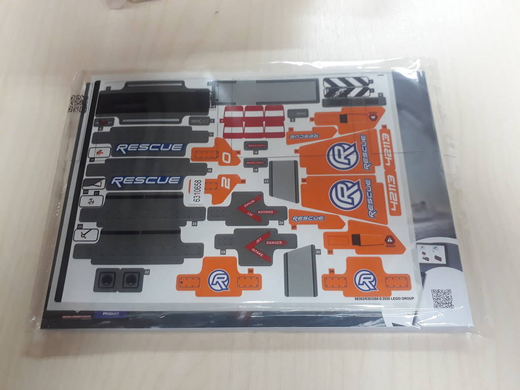 lego 42113 stickers