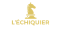 L'échiquier, logo de lechiquiers.com boutique française de jeu d'échecs et échiquiers