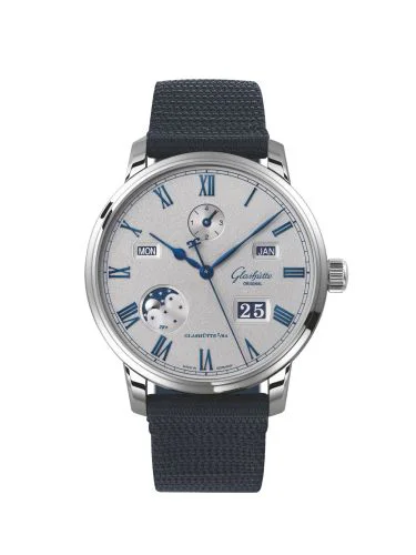 Senator Perpetual Calendar Stainless Steel / Grey / Synthetic