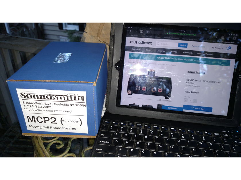 Soundsmith MCP-2 MC Phono Preamp
