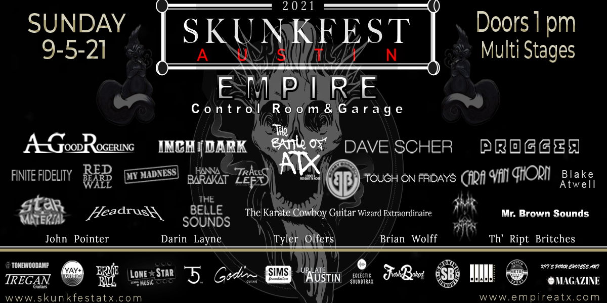 Skunkfest 2021 at Empire 9/5 promotional image