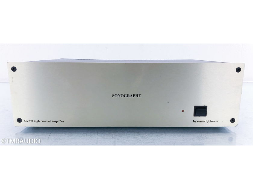 Conrad Johnson Sonographe SA250 Stereo Power Amplifier SA-250 (15758)