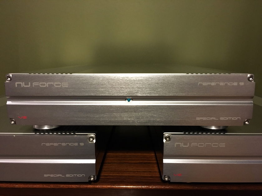 NuForce Reference 9 se v2 The ultimate Left, Center, Right Home Theater Amplifiers