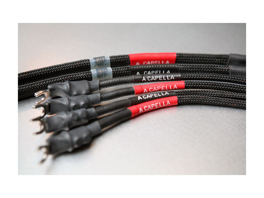 ACAPELLA HIGH LAMUSIKA SPEAKER CABLES  MADE IN GERMANY