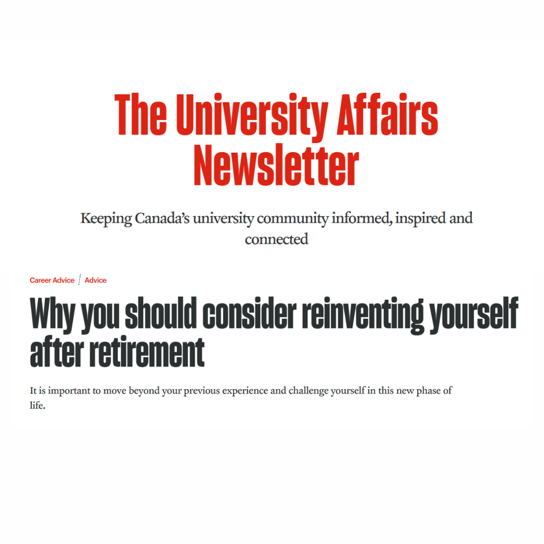 Reinventing Yourself After Retirement