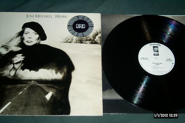 Joni Mitchell Hejira Promo LP