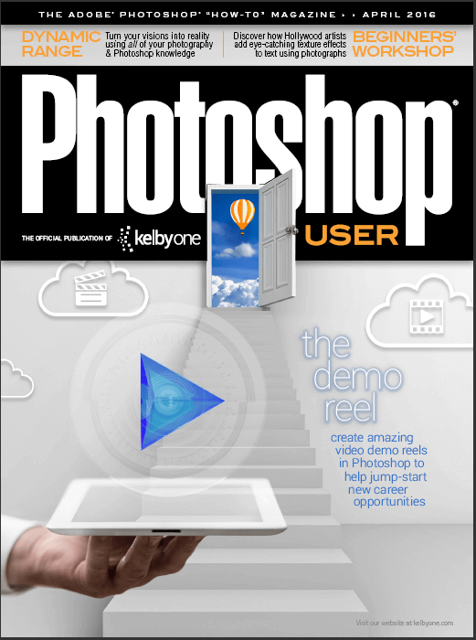 Журнал "Photoshop User" - Апрель 2016 (английский язык)