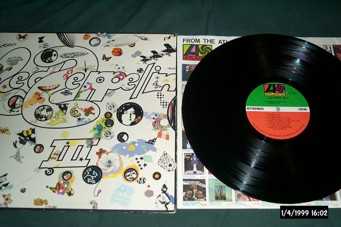 Led Zeppelin - III First pressing lp nm 1841 Broadway