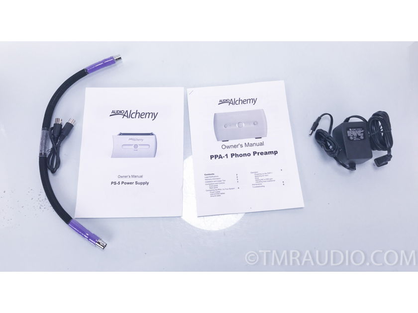 Audio Alchemy PPA-1 Phono Preamplifier w/ PS-5/6 Power Supply (3413)