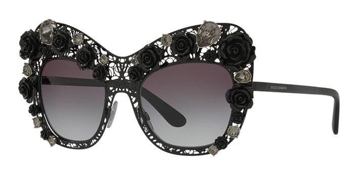 Dolce & Gabana’s exclusive Flower Lace Sunglasses