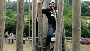 querfeldein hochseilgarten herausforderung klettern
