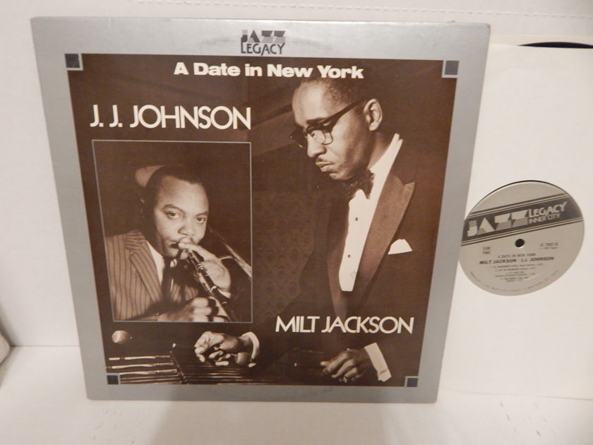 MILT JACKSON J.J. JOHNSON  'A Date In New York' - Percy Heath Al Cohn Inner City Records Hardbop LP NM