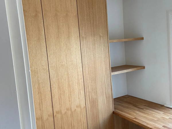 Inbouwkasten op maat, klantproject Houtenmeubelshop