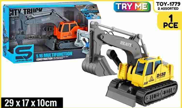 1:16 Multifunction Construction Truck With Sound (Random Column and Designs will be sent)