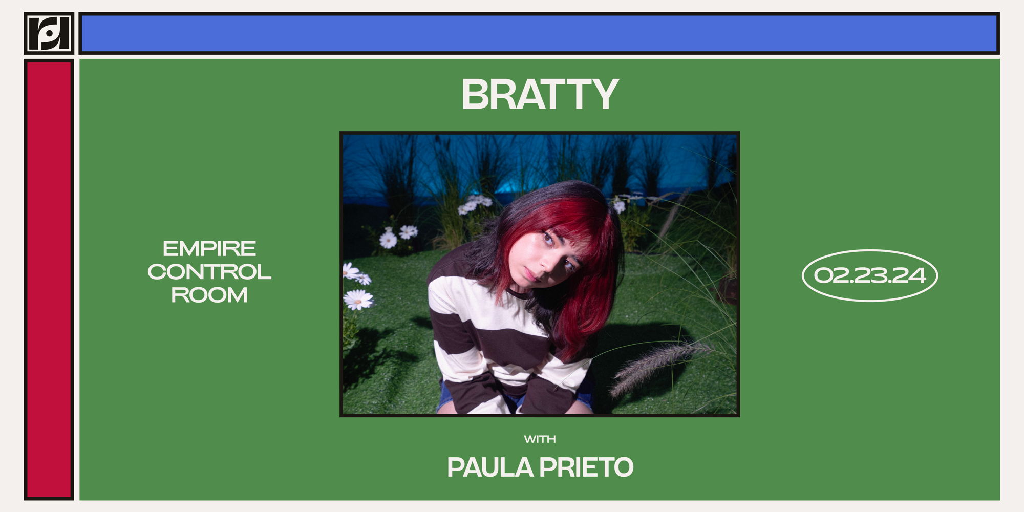 Resound Presents: Bratty w/ Paula Prieto at Empire Control Room promotional image