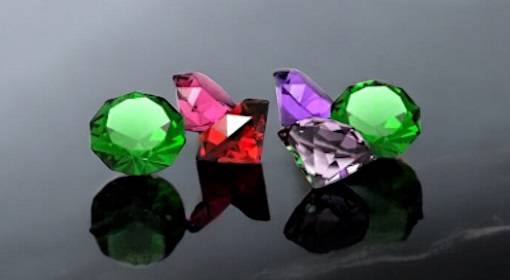 Shop coloured gem diamond pendants - Pobjoy Diamonds