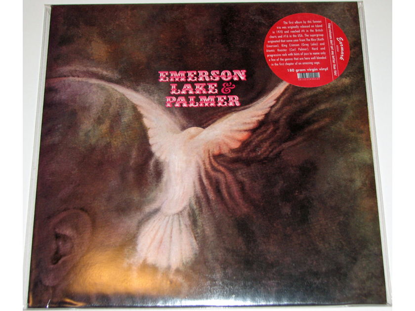 Emerson Lake & Palmer - Emerson Lake & Palmer 180-gram vinyl reissue Near Mint