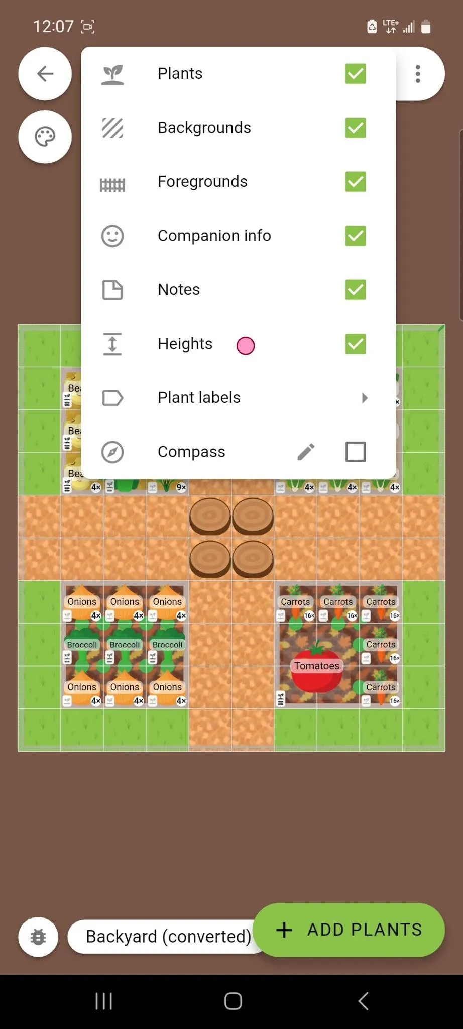 Disable Plant Height Indicators