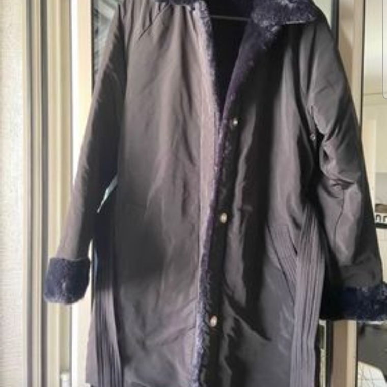 Geox Black Winter Coat (reversible)