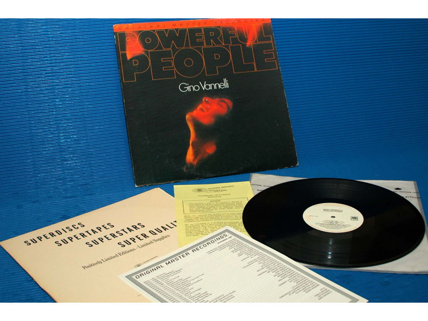 GINO VANNELLI  - "Powerful People" -  Mobile Fidelity / MFSL 1980