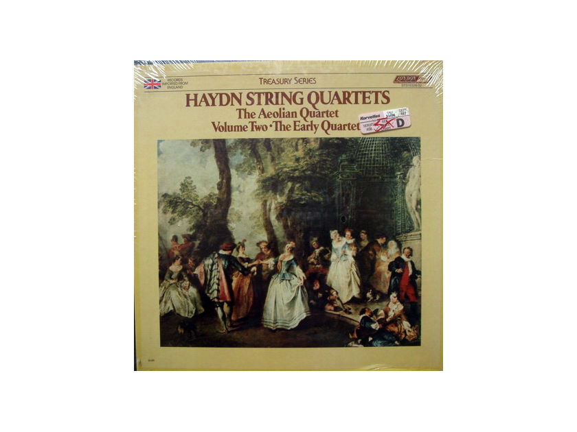 ★Sealed★ London-Decca / AEOLIAN QT, - Haydn Early String Quartets, 5LP Box Set!