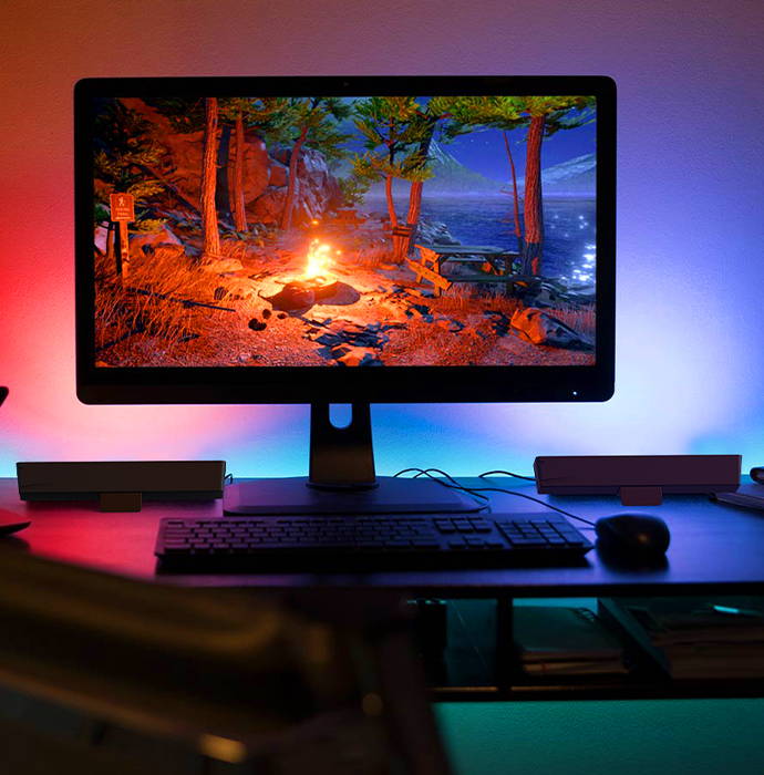color changing flood lights