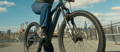 New York skyline and Specialized electric bike
