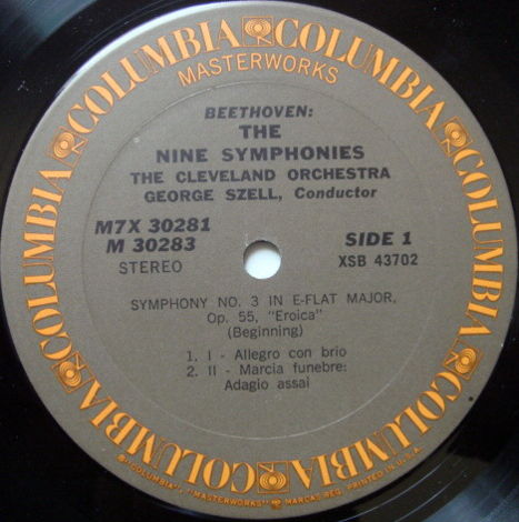 Columbia / GEORGE SZELL,  - Beethoven The Nine Symphoni...