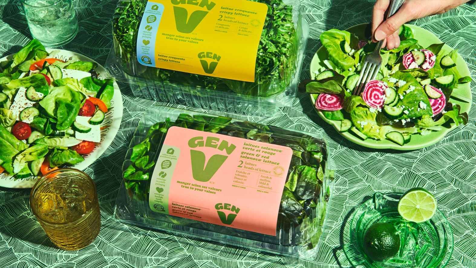 Gen V Packaging Makes Eating Veggies Look Like Fun