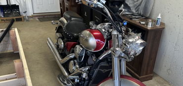 2007 KAWASAKI VULCAN 900 CLASSIC LT motorcycle for rent near Georgetown, MA