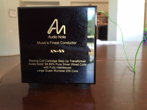Audio Note UK AN-S8/M Silver moving coil step up transf...