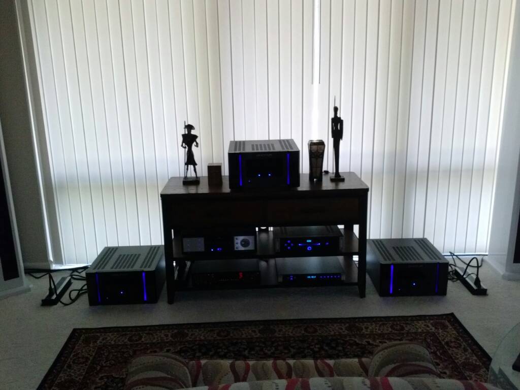 Biamped Mcintosh & Emotiva system .