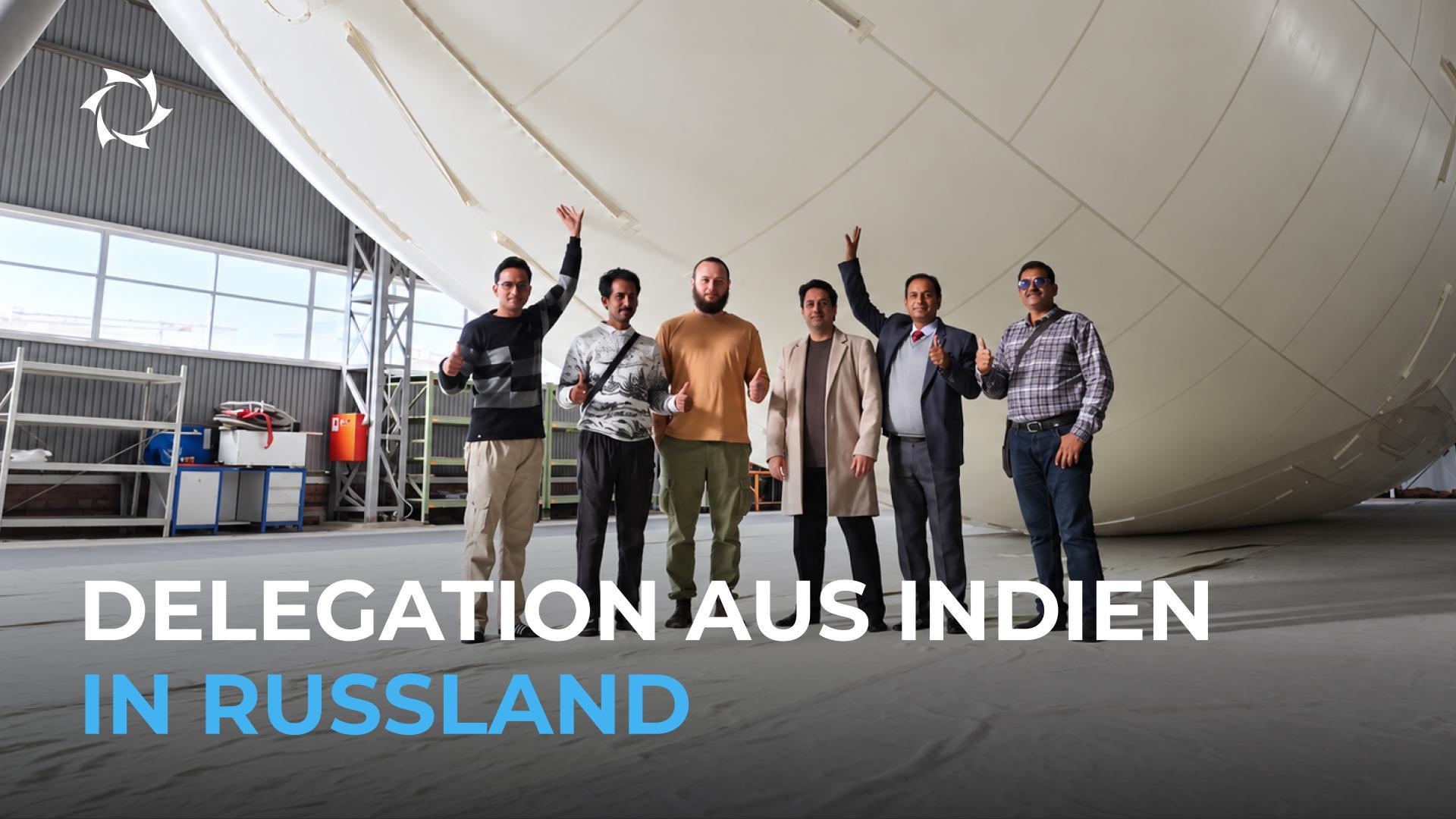 Partner aus Indien besuchten die Standorte von Sowelmasch und AERONOVA