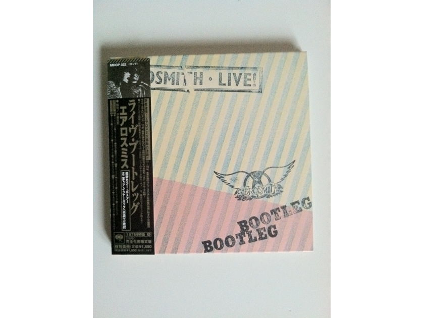 aerosmith - live bootleg japan lp cd