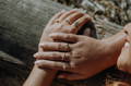 sustainable gold engagement rings with gemstones and diamonds in Bali 