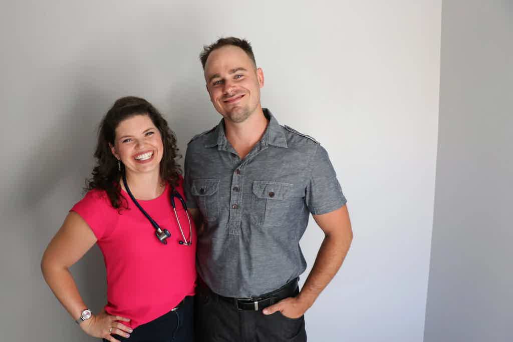 Dr. Keila Roesner, ND MSCP and husband Benjamin Roesner RMT of Roesner Wellness Solutions