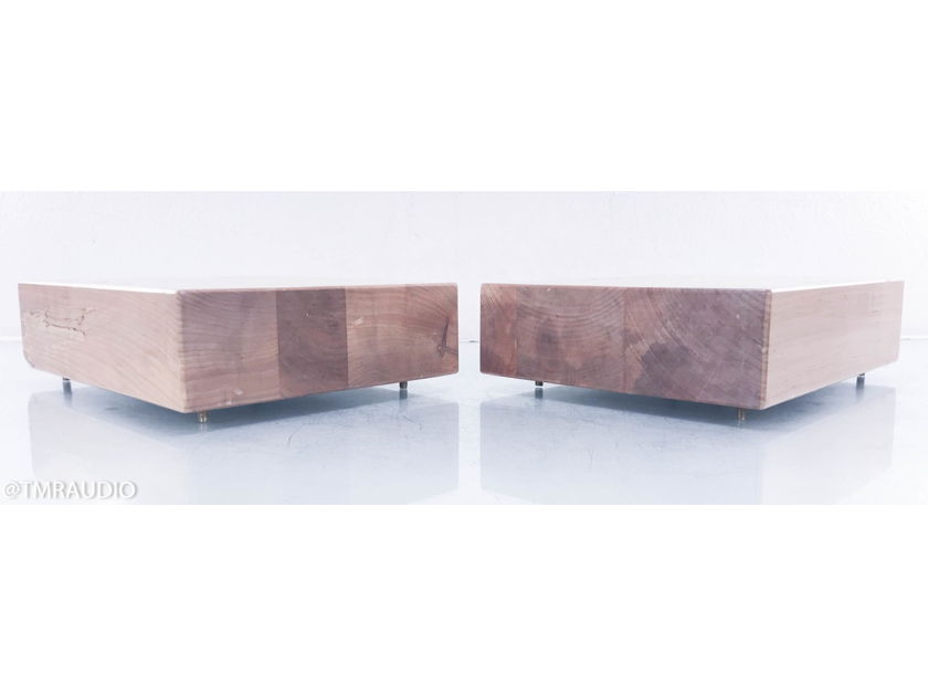 Mapleshade 4" Speaker / Component Platforms Lacquered Maple Pair (14312)