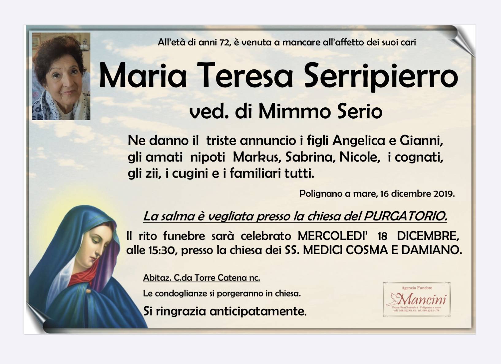Maria Teresa Serripierro