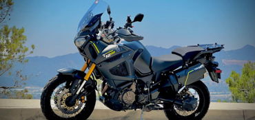 2022 YAMAHA SUPER TENERE ES motorcycle for rent near Glendale, CA