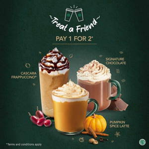 Starbucks: Promo BELI 1 GRATIS 1 Kartu Kredit BCA, Flazz, atau Sakuku! sampai 09/16/2019