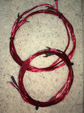 Anti Cables Level 3 8ft pair speaker cables As new fact...