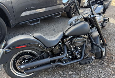 2016 HARLEY-DAVIDSON FAT BOY S (VIVID BLACK) motorcycle for rent near HENDERSON, NV