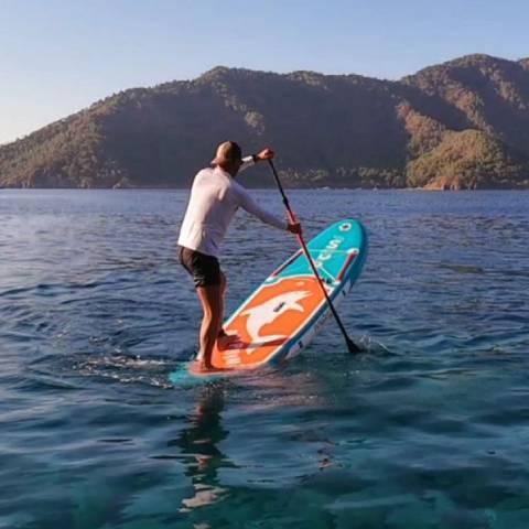 Funwater all around paddle board for beginners and experienced paddlers in Canada Day