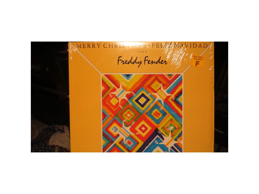 FREDDY FENDER - MERRY CHRIST-FELIZ NAVIDAD CHRISTMAS SHRINK ON COVER