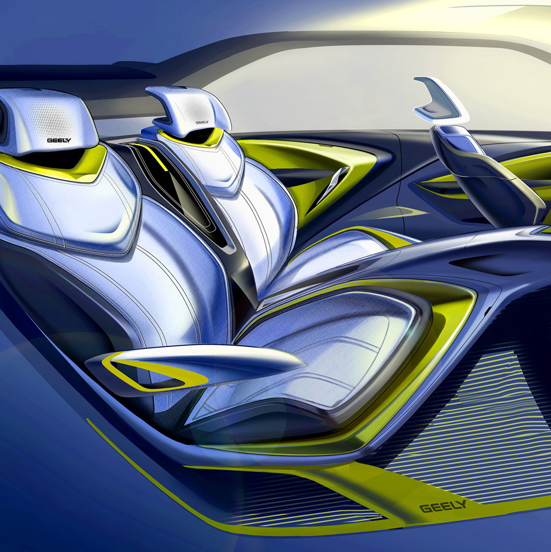 Image of Geely Startrail Concept Internship project
