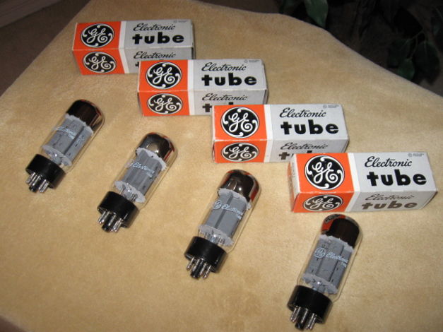 GENERAL ELECTRIC NOS (QUAD) EL34/6CA7 GENERAL ELECTRIC NOS (QUAD) EL34/6CA7
